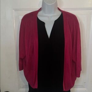 Faded Glory Women's Bright Pink Cardigan